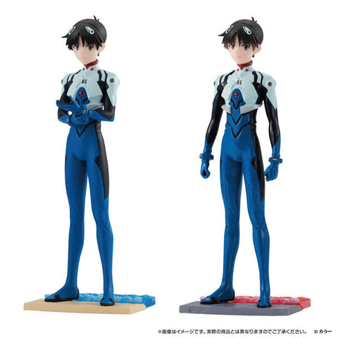 Shin Evangelion Gekijouban:|| - Ikari Shinji - Evangelion Gasha Portraits Premium - Set of 4 (Bandai)