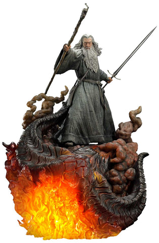 The Lord of the Rings: The Fellowship of the Ring - Balrog - Gandalf - Premium Masterline PMLOTR-12UT - 1/4 - Ultimate Version (Prime 1 Studio)