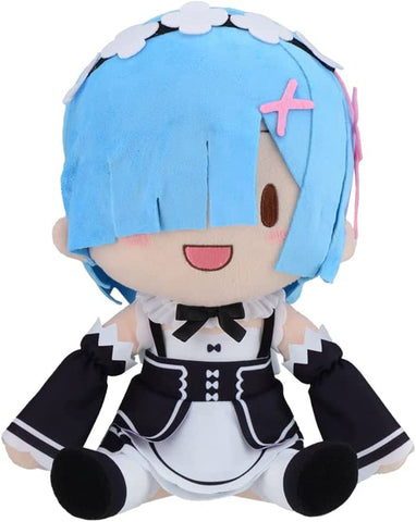 Re:Zero kara Hajimeru Isekai Seikatsu - Rem - Fuwa Puchi Plush (L) (SEGA)