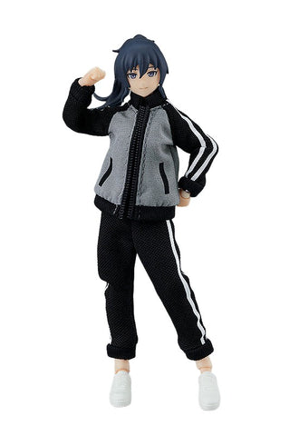 Original - Figma #601 - figma Styles - Makoto - with Tracksuit + Tracksuit Skirt Outfit (Max Factory)
