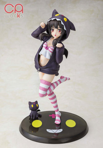 CAworks Anime "KonoSuba" Megumin Hood Look Chomusuke ver. Special Package Edition Figure