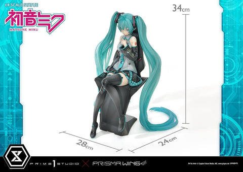 Piapro Characters - Hatsune Miku - Prisma Wing PWPCL-07 - 1/4 (Prime 1 Studio)