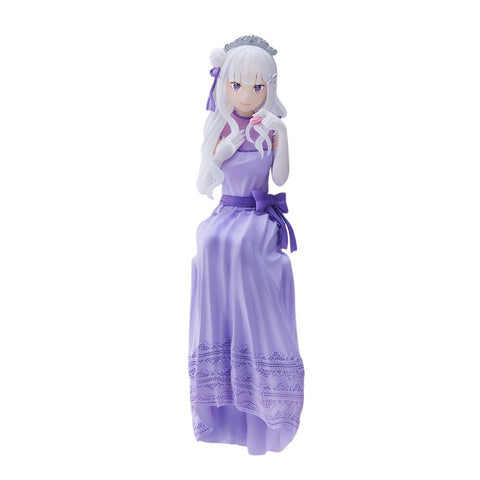 Re:Zero kara Hajimeru Isekai Seikatsu - Emilia - Premium Chokonose Figure - Lost in Memories, Dressed-Up Party Ver. (SEGA)