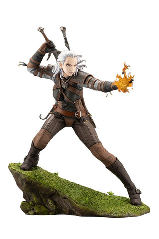 The Witcher - Geralt - Bishoujo Statue - 1/7 (Kotobukiya)