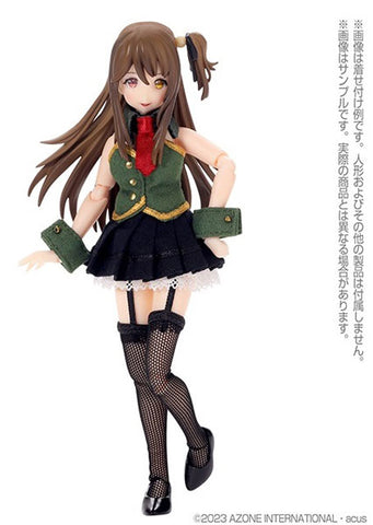Picco Neemo 1/12 Garter Stockings Black (DOLL ACCESSORY)