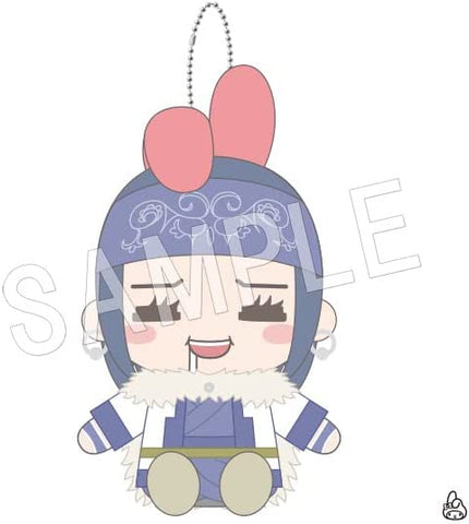 Golden Kamuy - Sanrio Characters - Asirpa - Golden Kamuy x Sanrio Characters - Osuwari Nuigurumi Mascot - Plush Mascot - My Melody (Chugai Mining)