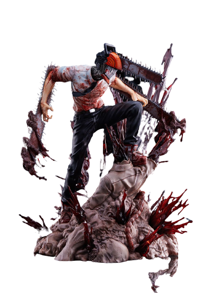 CHAINSAW MAN Figure Denji ＆ Pochita,Figures,Scale Figures,Chainsaw Man