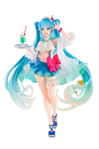 Piapro Characters - Vocaloid - Hatsune Miku - Exc∞d Creative - Sweet Sweets - Melon Soda Float (FuRyu)