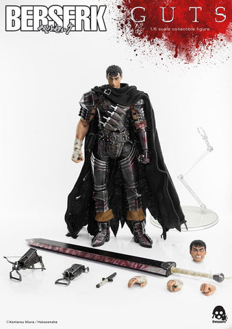 Berserk - Guts - Black Swordsman - 2023 Re-release (Threezero)
