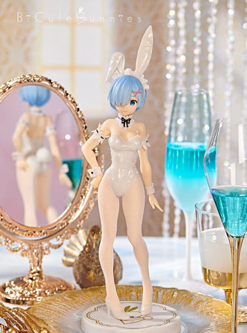 Re:Zero kara Hajimeru Isekai Seikatsu - Rem - BiCute Bunnies - White Pearl Color Ver. (FuRyu)