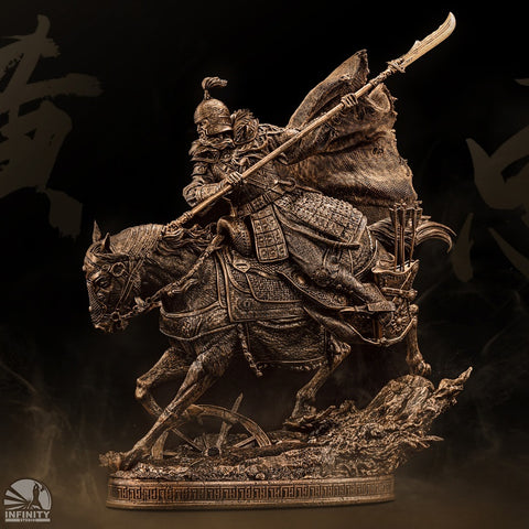 Three Kingdoms Heroes Series -  Huang Zhong - Statue Bronze Color Ver. - 1/7 (Infinity Studio)