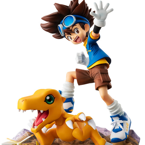Digimon Adventure - Agumon - Yagami Taichi - G.E.M. - 20th Anniversary - 2022 Re-release (MegaHouse) (Shop Exclusive)