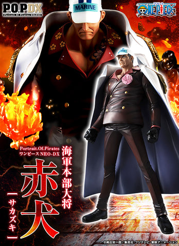Portrait.Of.Pirates One Piece NEO - DX Navy Headquarters General Red Dog 【Sawazuki】