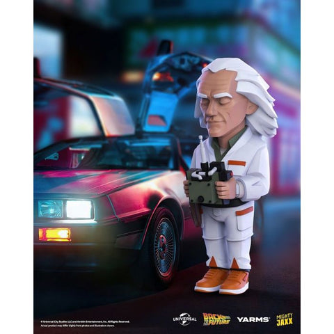 Back To The Future - Dr. Emmett Brown - Vinyl Art Statue (Mighty Jaxx)