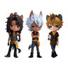 Twisted Wonderland - Leona Kingscholar - Jack Howl - Ruggie Bucchi - Disney Twisted Wonderland Q Posket Petit vol.3 - Set of 3 Figures (Bandai Spirits)