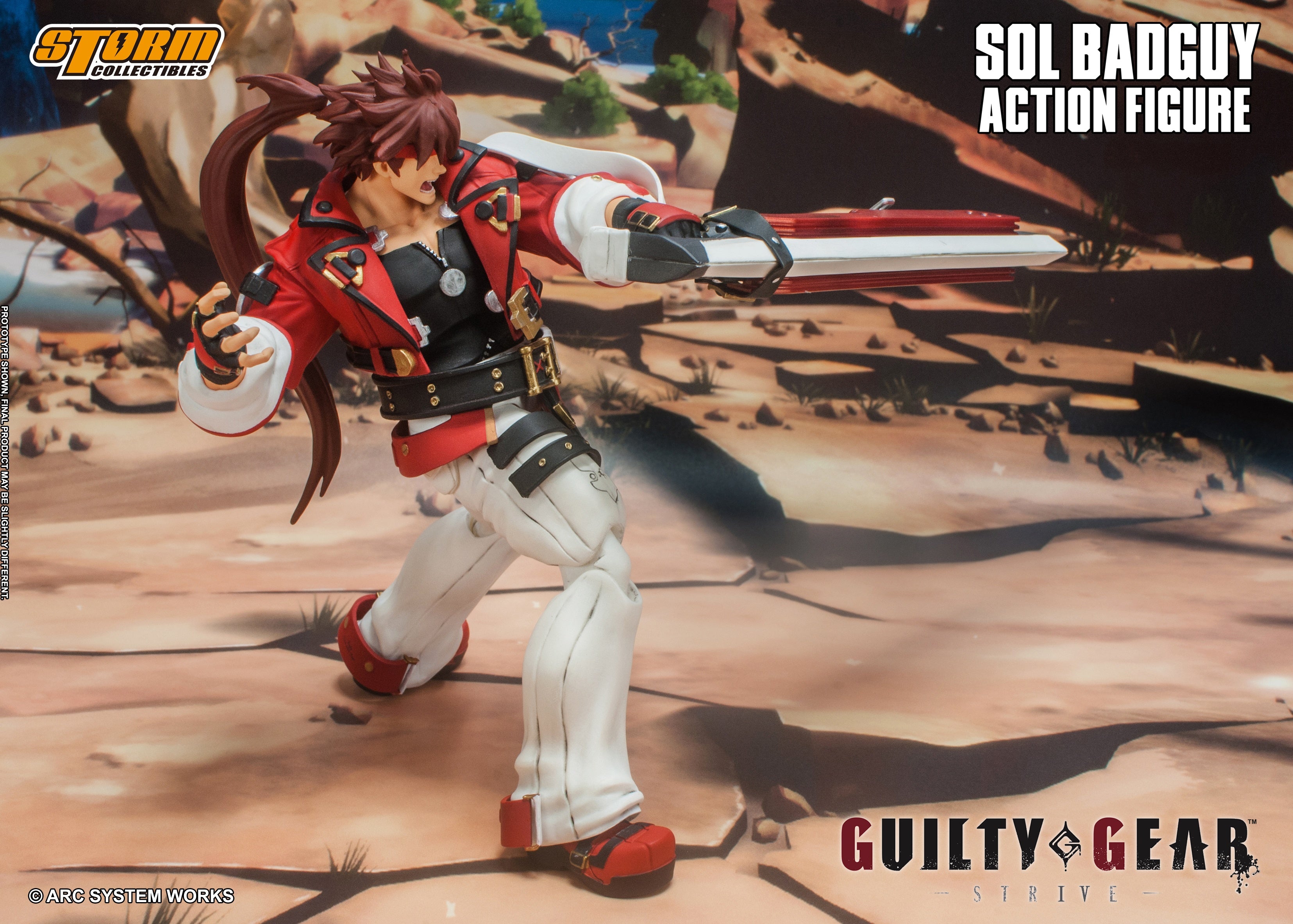 GUILTY GEAR - STRIVE - Sol Badguy (Storm Collectibles) - Solaris Japan