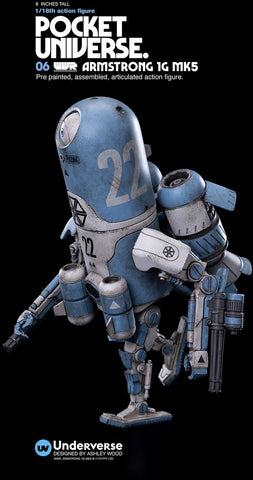 POCKET UNIVERSE - WWR - 1/18 - ARMSRTONG 1G MK5 - MEDITERRANEANN GUARDA (Underverse)