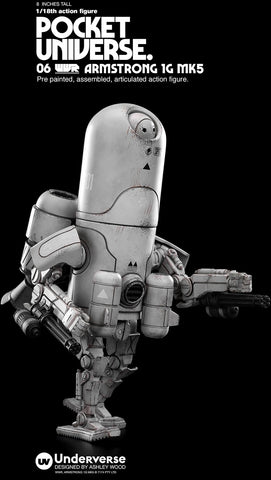 POCKET UNIVERSE - WWR - 1/18 - ARMSRTONG 1G MK5 - FROST GUARD (Underverse)