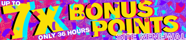 Site renewal and limited-time bonus point campaign! [ENDED]