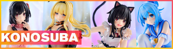 From Explosion to Elegance: KonoSuba’s Negligee Figures Unveiled