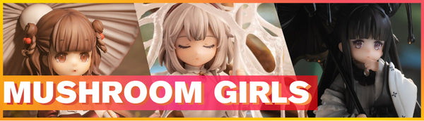 Unleash Your Inner Fun-gi with These Mushroom Girl Figures!