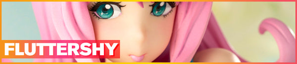 Fluttershy is adorable both as a human and as a pony in this new Bishoujo release!
