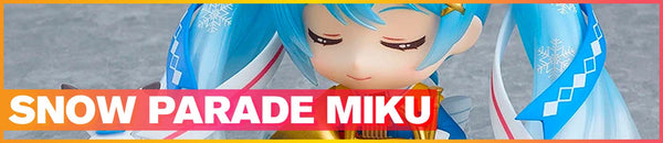 Miku is bringing the parade to you in this exclusive Nendoroid release!