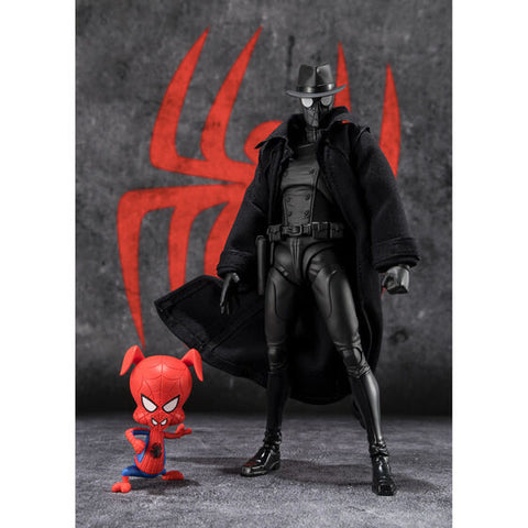 Spider-Man: Across the Spider-Verse - Spider-Ham - Spider-Man Noir - S.H.Figuarts (Bandai Spirits) [Shop Exclusive]