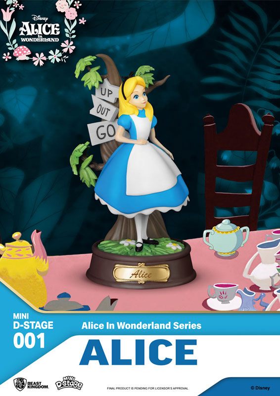 Mini D Stage #001 "Alice in Wonderland" 6 Figures Set