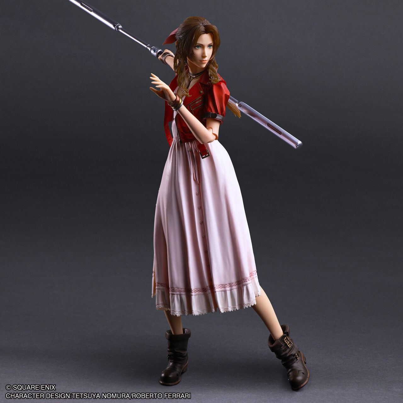 Aerith's Curaaga Magic 4枚セット Play Arts Kai Aerith Gainsborough Figure (Final Fantasy VII