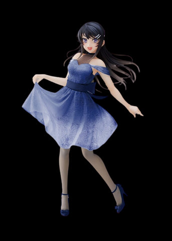 Seishun Buta Yarou wa Bunny Girl Senpai no Yume wo Minai - Sakurajima Mai - Coreful Figure - Clear Dress Ver., Renewal (Taito)