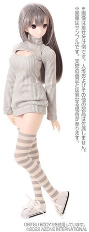 1/3 Scale AZO2 Turtleneck One-piece Dress Gray (DOLL ACCESSORY)