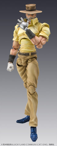Jojo no Kimyou na Bouken - Stardust Crusaders - Hermit Purple - Iggy - Joseph Joestar - Super Action Statue (#17) - 2027 Re-release (Medicos Entertainment)