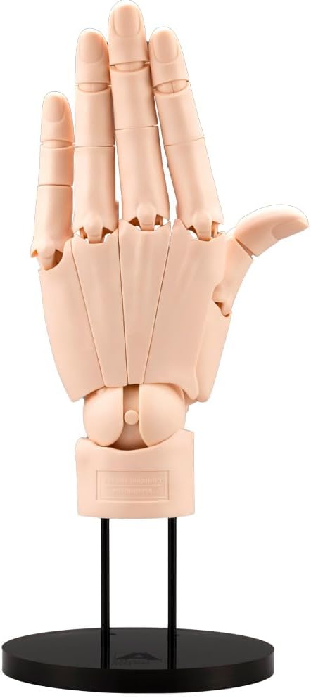 Artist Support Item - Hand Model - 1/1 - L Pale Orange (Kotobukiya)