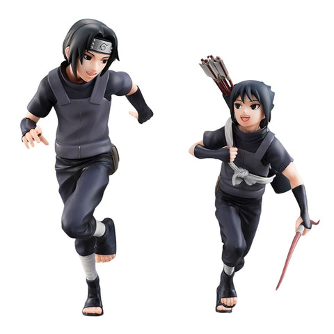 Naruto Shippuuden - Uchiha Itachi - Uchiha Sasuke - G.E.M. - 2027 Re-release (MegaHouse) [Shop Exclusive]