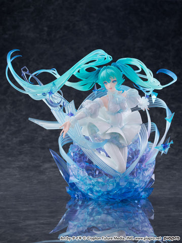 Vocaloid - Hatsune Miku - Shibuya Scramble Figure - 1/7 - Crystal Dress Ver. (CyberZ, eStream, Oriental Forest)