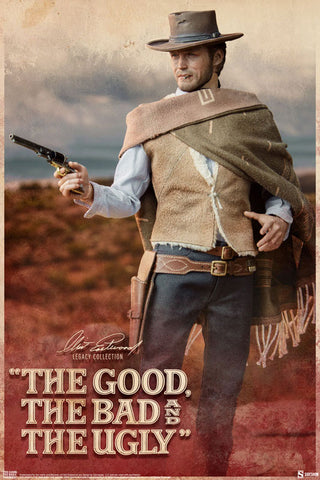 "The Good, the Bad and the Ugly" 1/6 Scale Figure SideShow Six Scale Nameless Man
