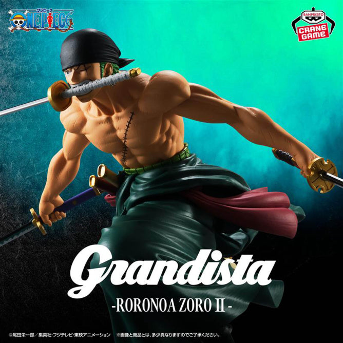 One Piece Roronoa Zoro Grandista II (Bandai Spirits) Solaris Japan