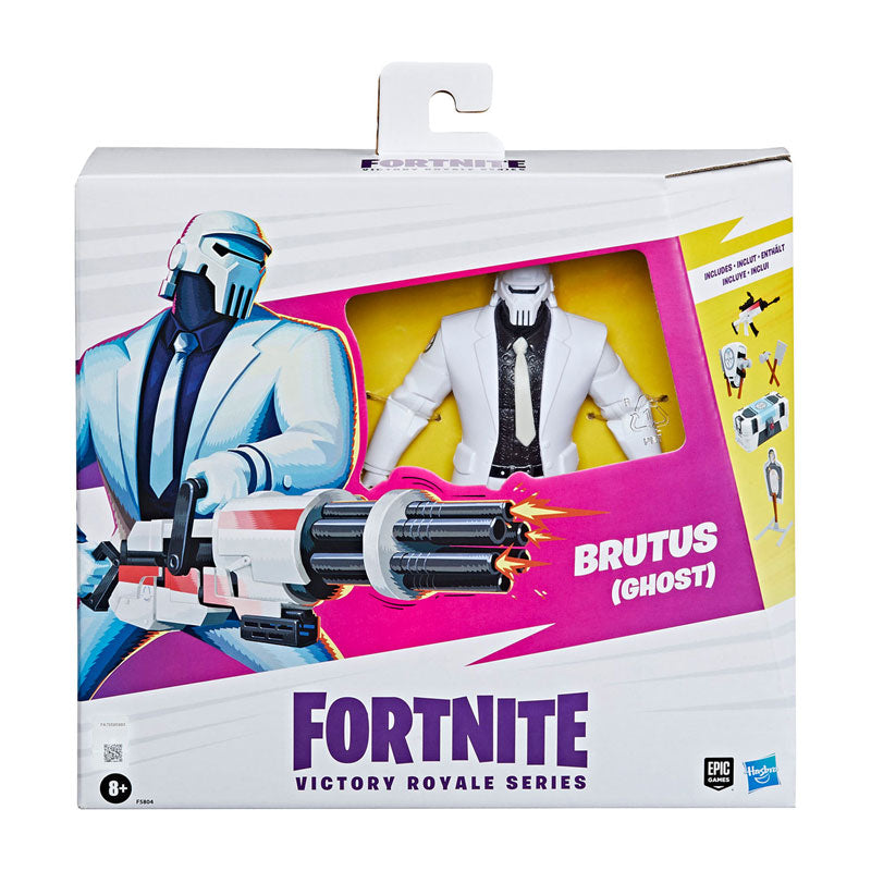 "Fortnite" "Victory Royale" 6 Inch Figure Deluxe Collection Series 4 Brutus (Ghost)