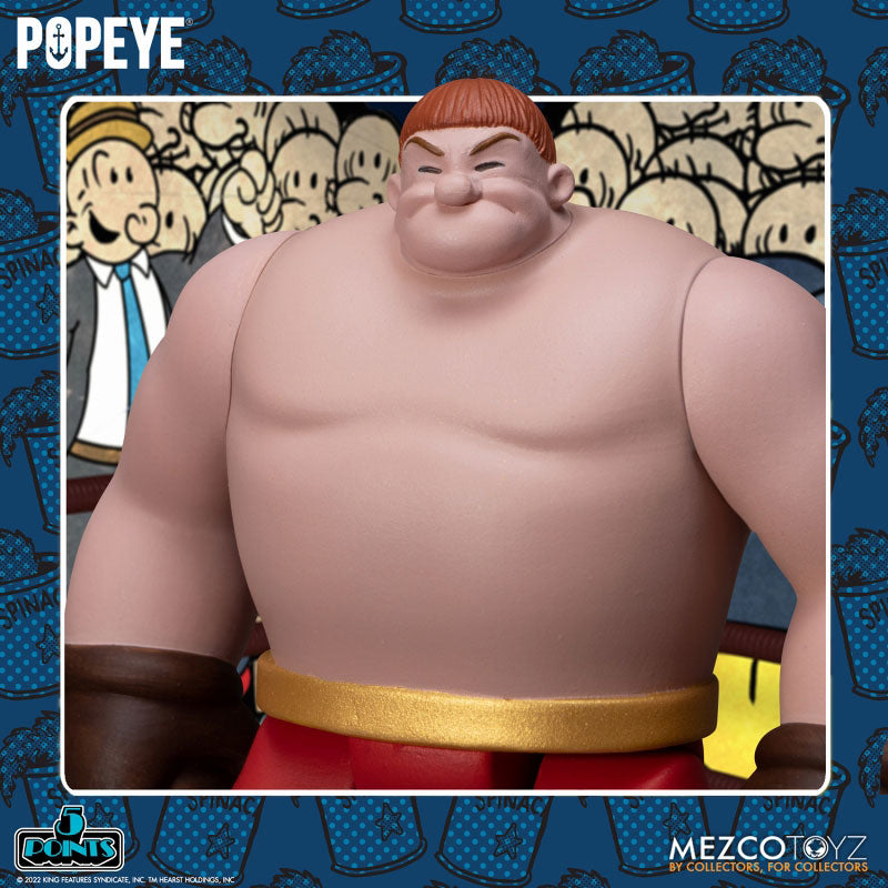 5-Point / Popeye: Popeye & Oxheart 3.75 Inch Action Figure Set