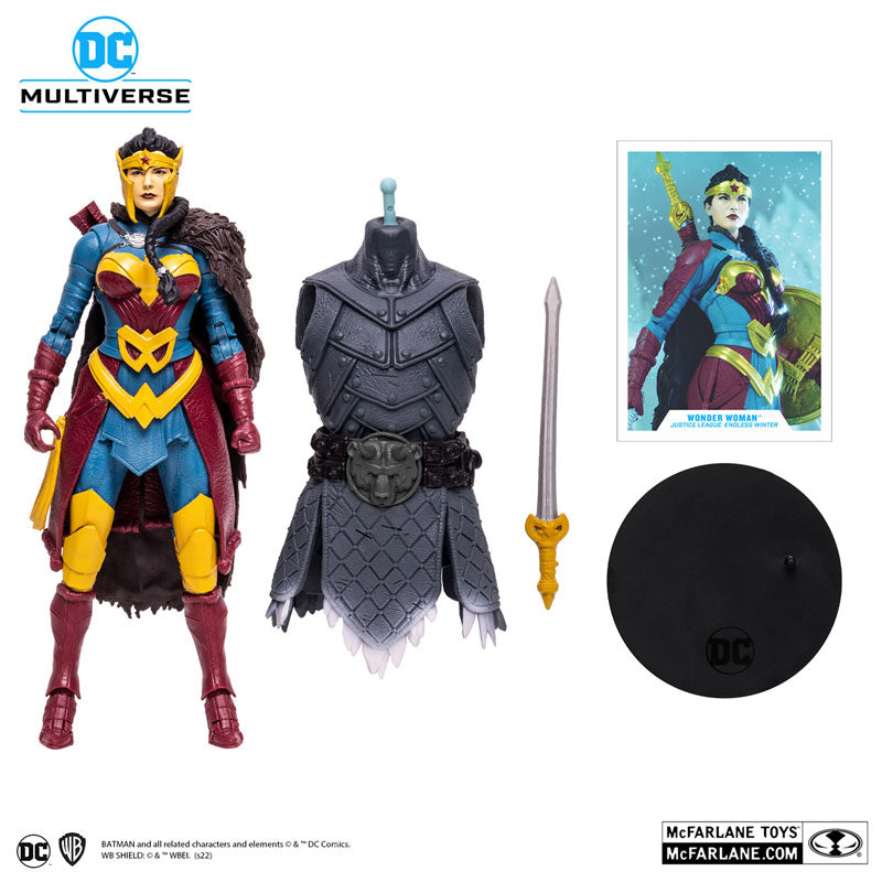 DC Comics - DC Multiverse: 7 Inch Action Figure - #136 Wonder Woman [Comic / Justice League: Endless Winter]