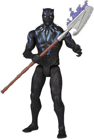 Black Panther - Hasbro Action Figure: 6 Inch / Basic - Black Panther (Vibranium Suit)