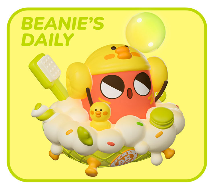 Exclusive Beanie's Daily minimamechan Figure Matcha