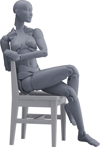 Nishimura Style Drawing Doll Olive - Gray (Good Smile Company, Max Factory)