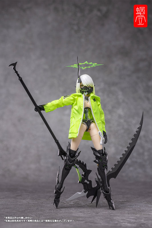 "G.N.PROJECT" Option Costume Sunechan Hoodie (Fluorescence Yellow Green Ver.) (DOLL ACCESSORY)