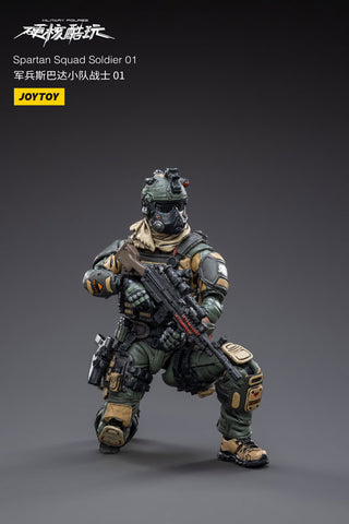 1/18 Hardcore Coldplay Spartan Squad Soldier 01