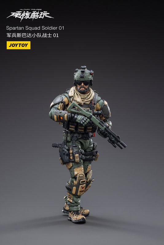 1/18 Hardcore Coldplay Spartan Squad Soldier 01