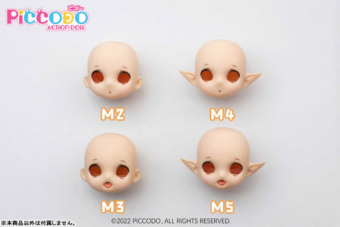 PICCODO Series Deformed Style Doll's Resin Head NIAUKI M5 (w/Makeup Ver.) Natural