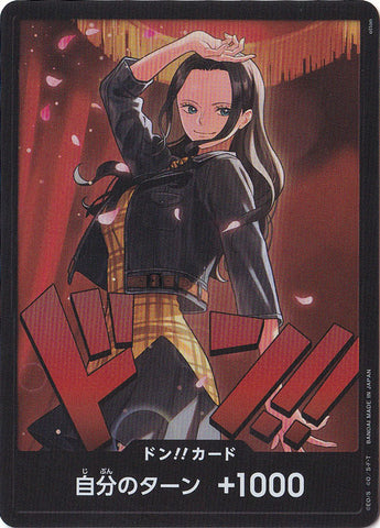 EB03 DON!! - Don Card Nico robin - Special - Japanese Ver. - One Piece
