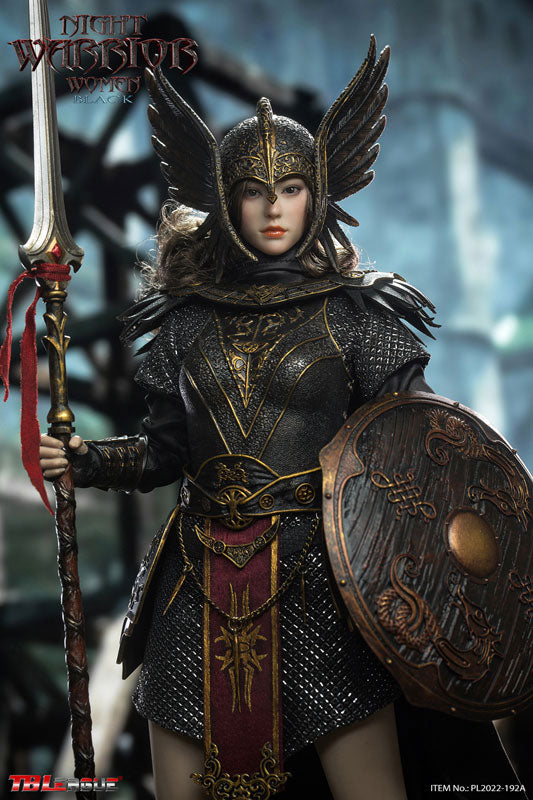 1/6 Action Figure Night Warrior Women Black